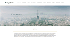 Desktop Screenshot of groupekraemer.com